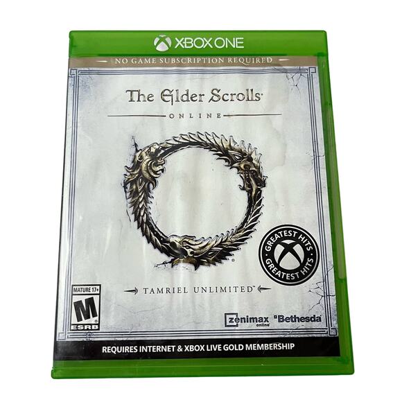 The Elder Scrolls Online - XBOX ONE - Clean Disc - Picture 1 of 4